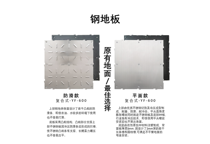 复合式不锈钢地砖与普通钢地板产品的优势在哪里？
